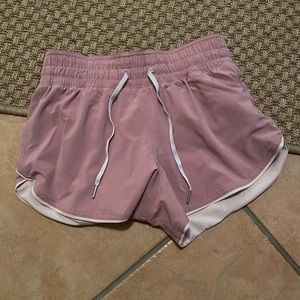 Pink Reversible LuLu Lemon shorts